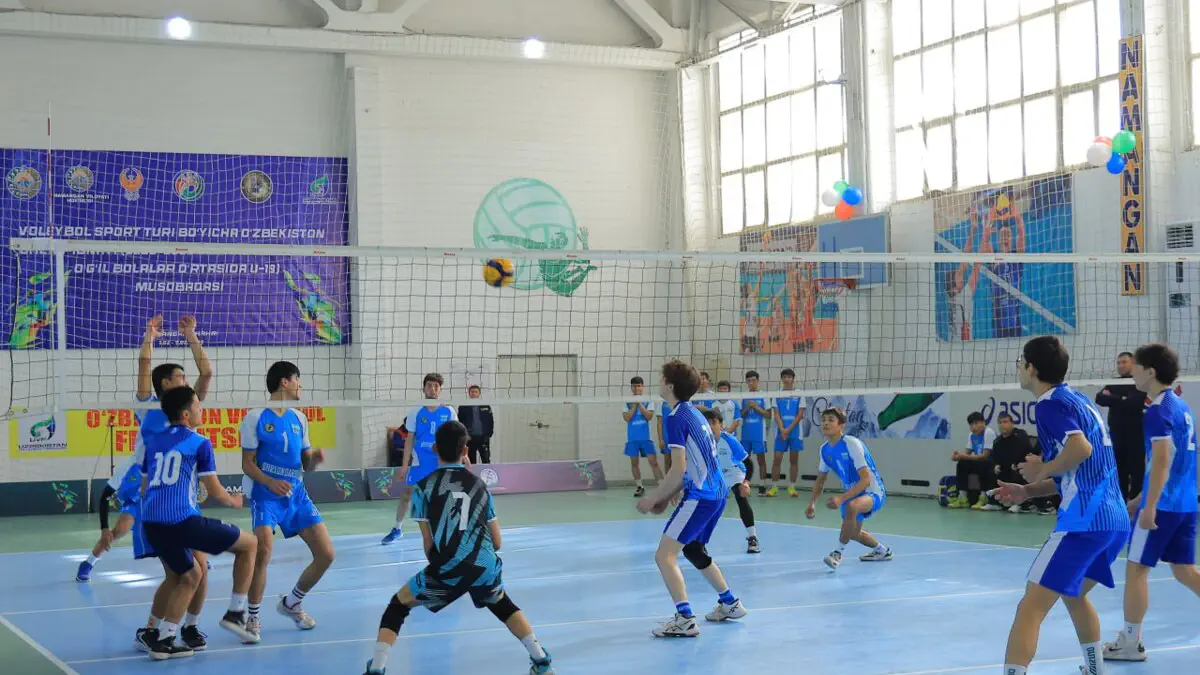 Namanganda voleybol bo‘yicha U-19 O‘zbekiston chempionati boshlandi