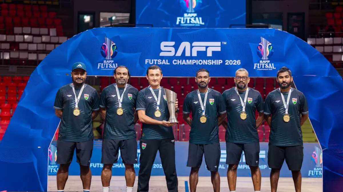 Фаррух Зокиров Малдив оролларини SAFF чемпионига айлантирди