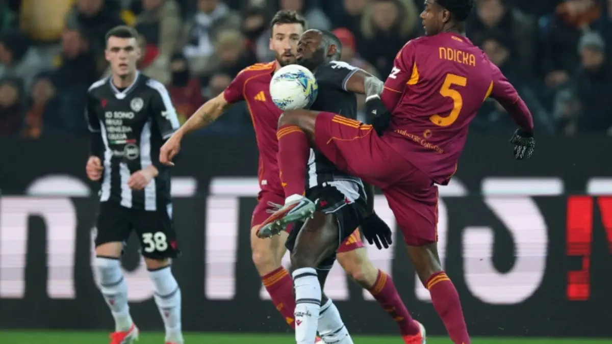 A Seriya. «Udineze» o‘z maydonida «Roma»ni mag‘lub etdi