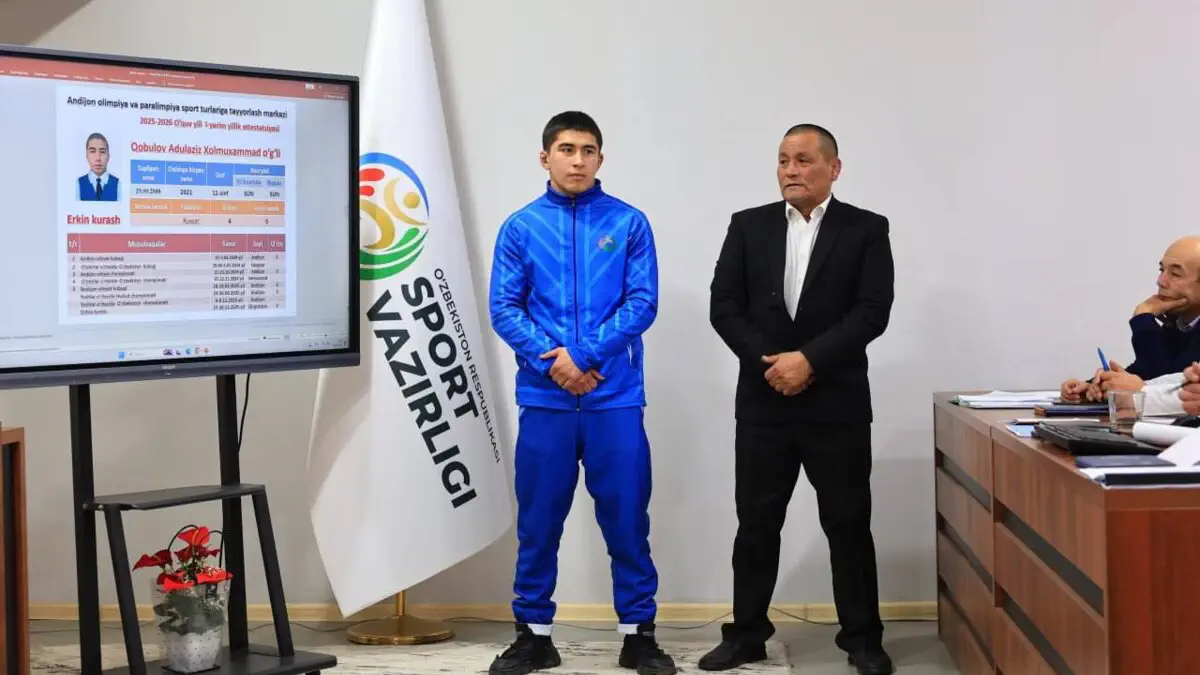 Andijon olimpiya va paralimpiya sport turlariga tayyorlash markazi o‘quvchi-sportchilari qishki attestatsiyadan o‘tkazilmoqda