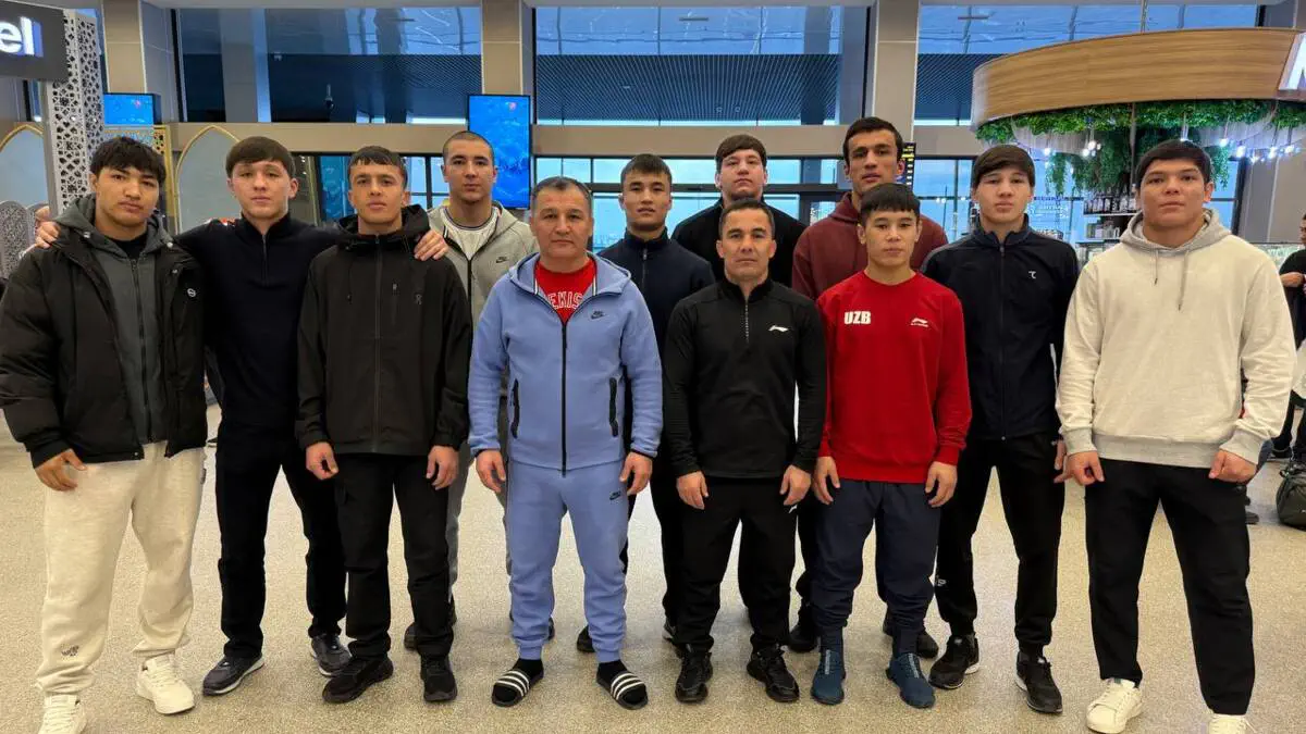 Yunon-rum kurashi bo‘yicha U20 O‘zbekiston terma jamoasi a’zolari Belarusiyaga jo‘nab ketishdi