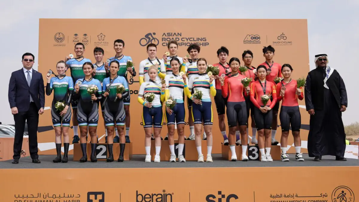 Velosportchilarimiz Osiyo chempionati doirasida oʻtkazilgan jamoaviy bahsda kumush medalni qoʻlga kiritishdi