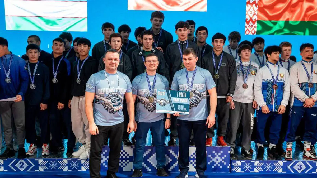 Yunon-rum kurashi bo‘yicha U20 O‘zbekiston terma jamoasi Belarusda ikkinchi o‘rinni egalladi