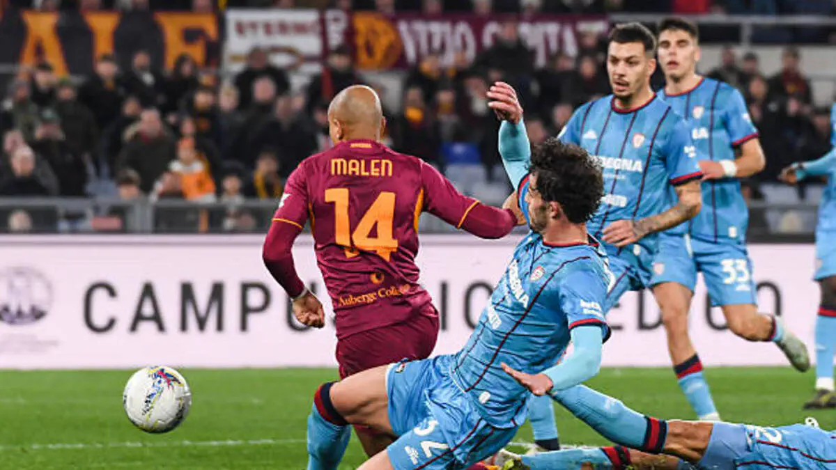 A Seriya. «Roma» «Kalyari»dan ustun keldi, Malendan dubl