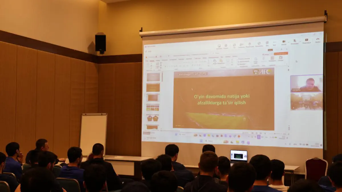 Vodiyning Qo'qon-1912 jamoasi O‘FAning Halol o'yin mavzusidagi seminarida ishtirok etdi
