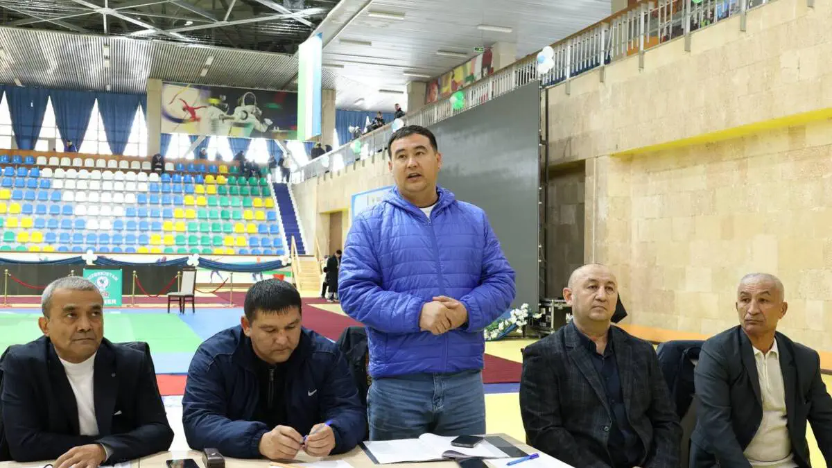 Kurash bo'yicha kattalar o’rtasidagi O’zbekiston kubogi musobaqasi oldidan mandat komissiyasining yig’ilishi bo’lib o’tdi