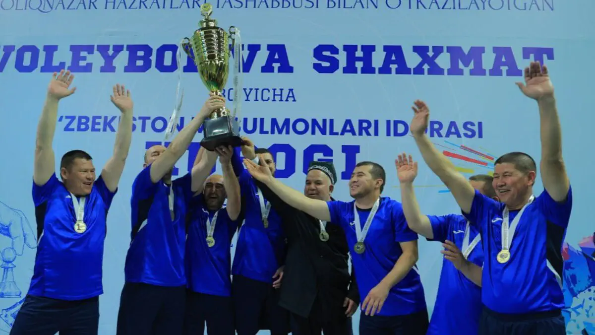 «O‘zbekiston musulmonlari idorasi kubogi» voleybol musobaqasi g‘olibi aniqlandi