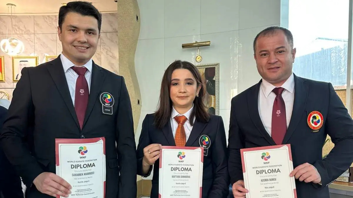 Karate. 3 nafar hakamimiz WKF imtixonlaridan a’lo darajada o’tishdi