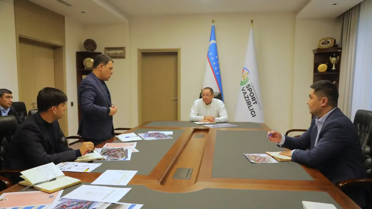  Olimpiya shaharchasi sport inshootlarini eksplutatsiya qilish masalalari yuzasidan taqdimot o‘tkazildi