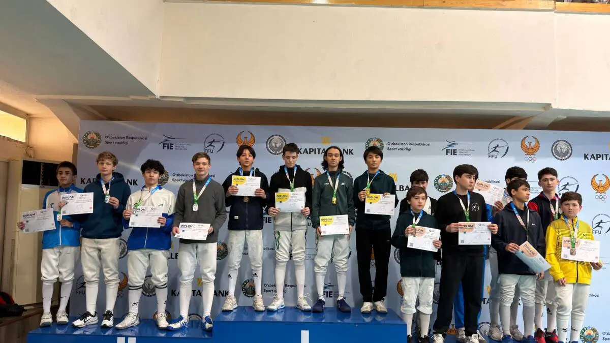 Qilichbozlik. Toshkentda U-17 O‘zbekiston chempionati — Rapira yo‘nalishida jamoaviy bahslar yakunlandi!