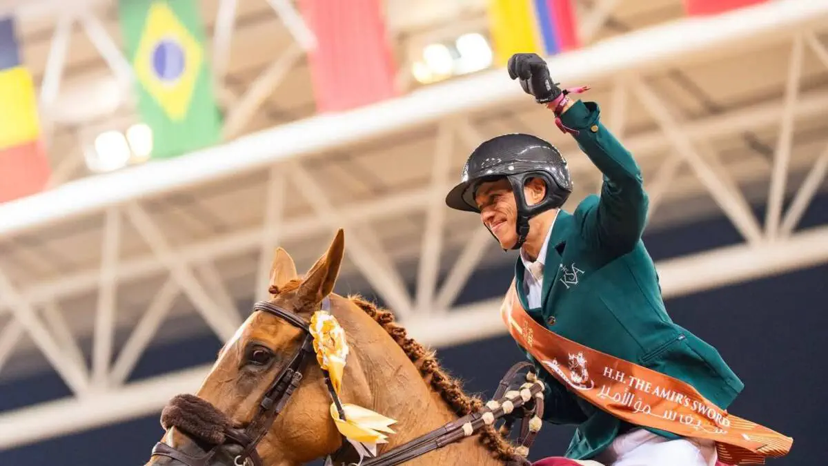 Ot sporti. Abdullah Alsharbatly CSI5* Grand Prix g‘olibi bo‘ldi