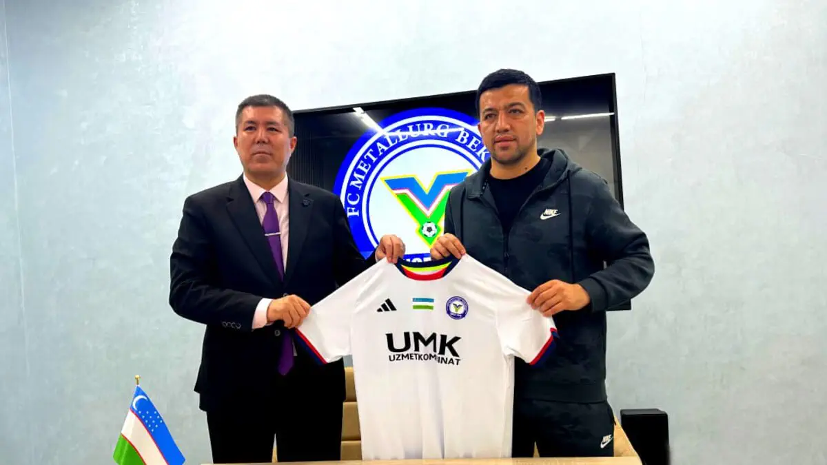 Metallurg Azimjon Ahmedov bilan shartnoma imzoladi