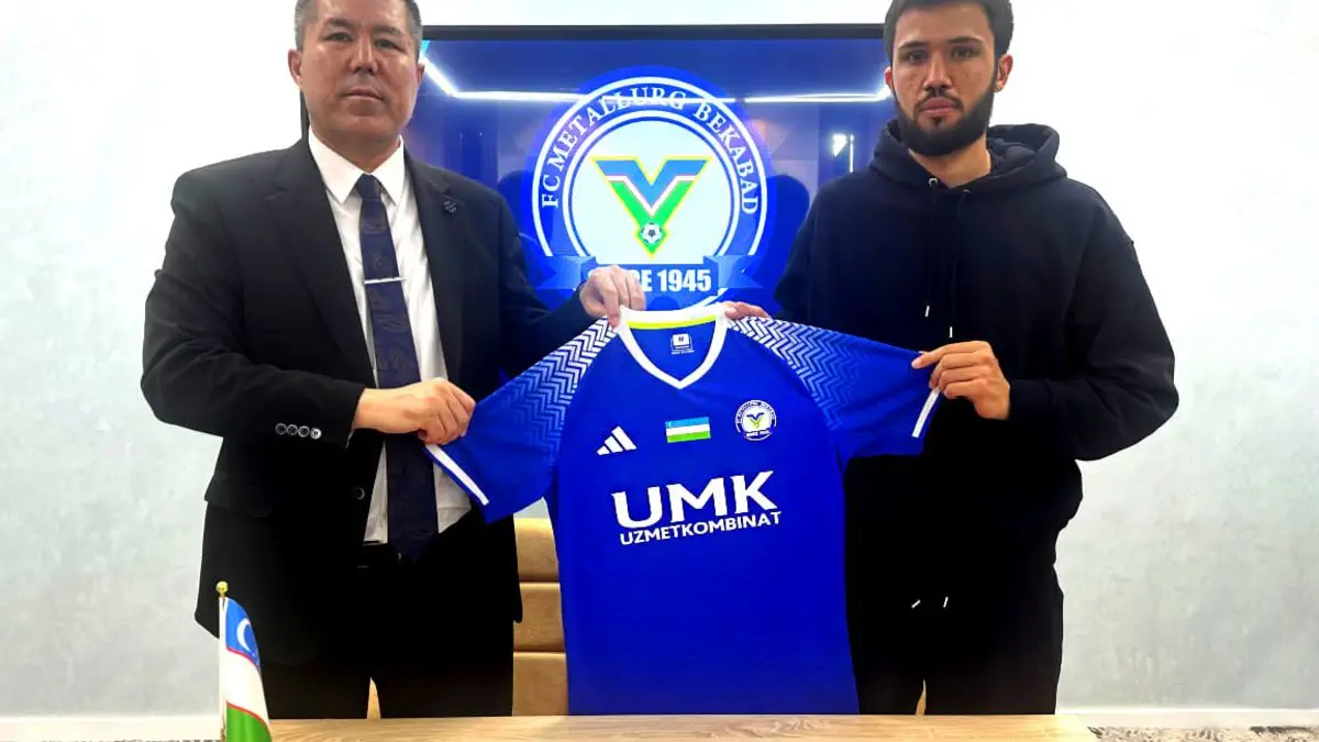 Ibrohim No‘monov — "Metallurg" futbolchisi!