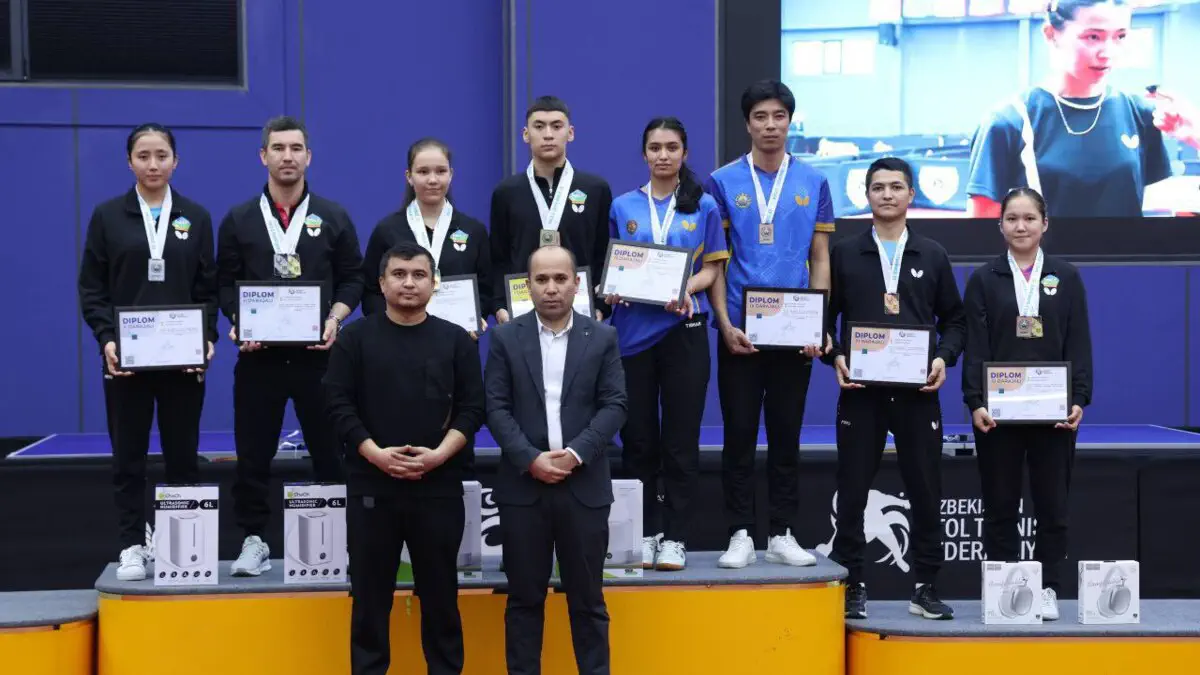 Stol tennisi bo'yicha Jahon va qitʼa chempionatlarida qatnashadigan tennischilar saralandi