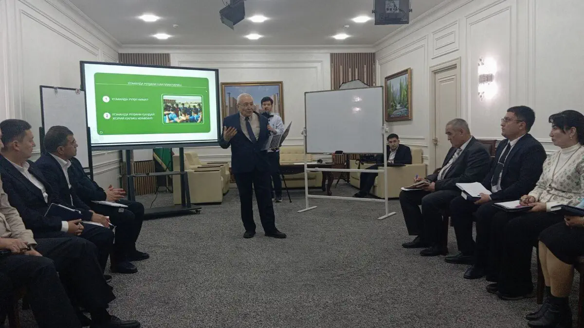 O‘FA huzuridagi futbol akademiyalarining ma’naviy-ma’rifiy ishlar bo‘yicha direktor o‘rinbosarlari uchun seminar-trening tashkil etildi