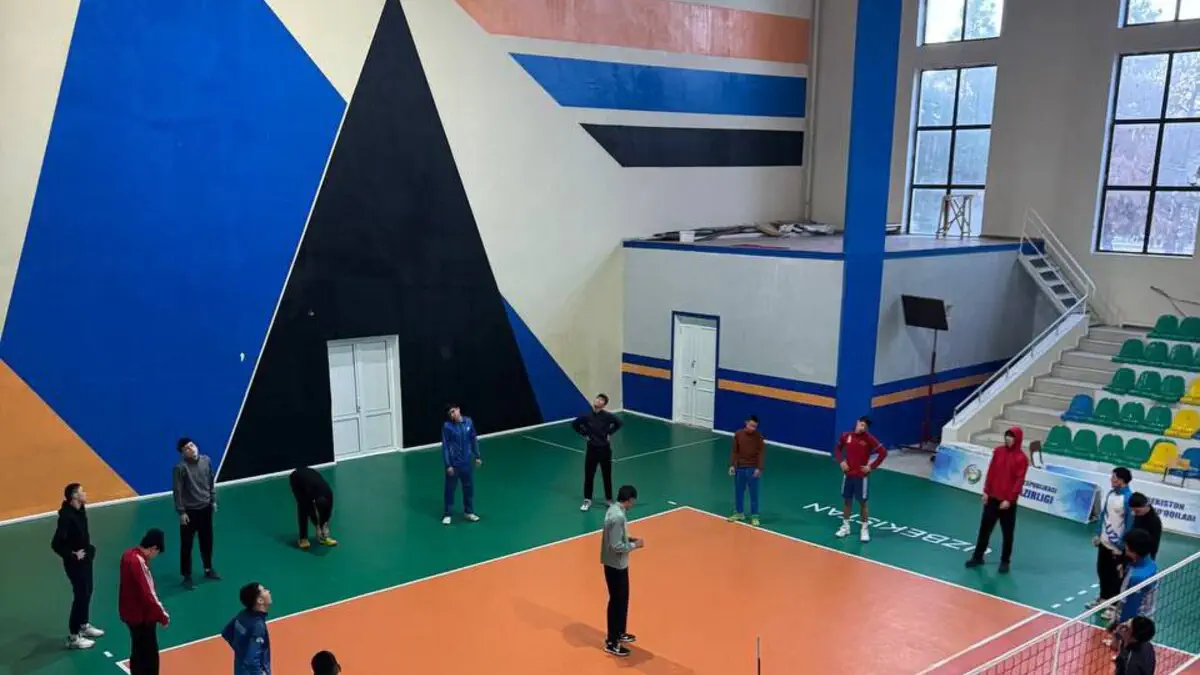 Voleybol. U-18 o‘g‘il bolalar terma jamoasi o‘quv-yig‘in mashg‘ulotlarini boshladi