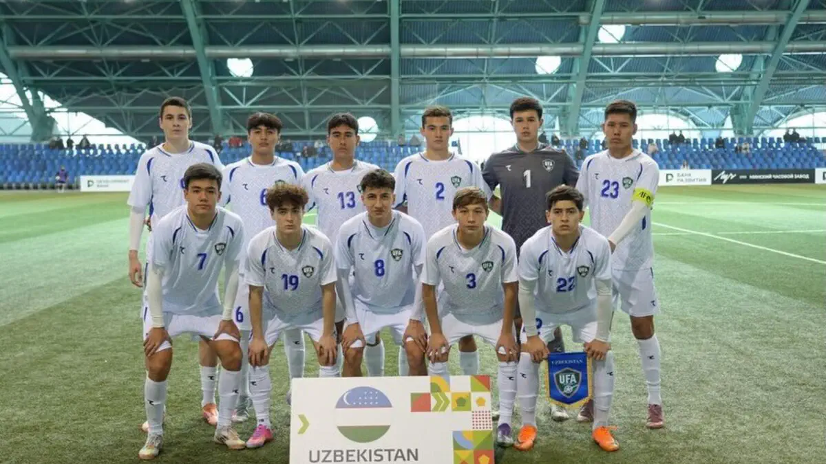 O’zbekiston U-17 jamoasining Ozarbayjonga qarshi asosiy tarkibi e’lon qilindi