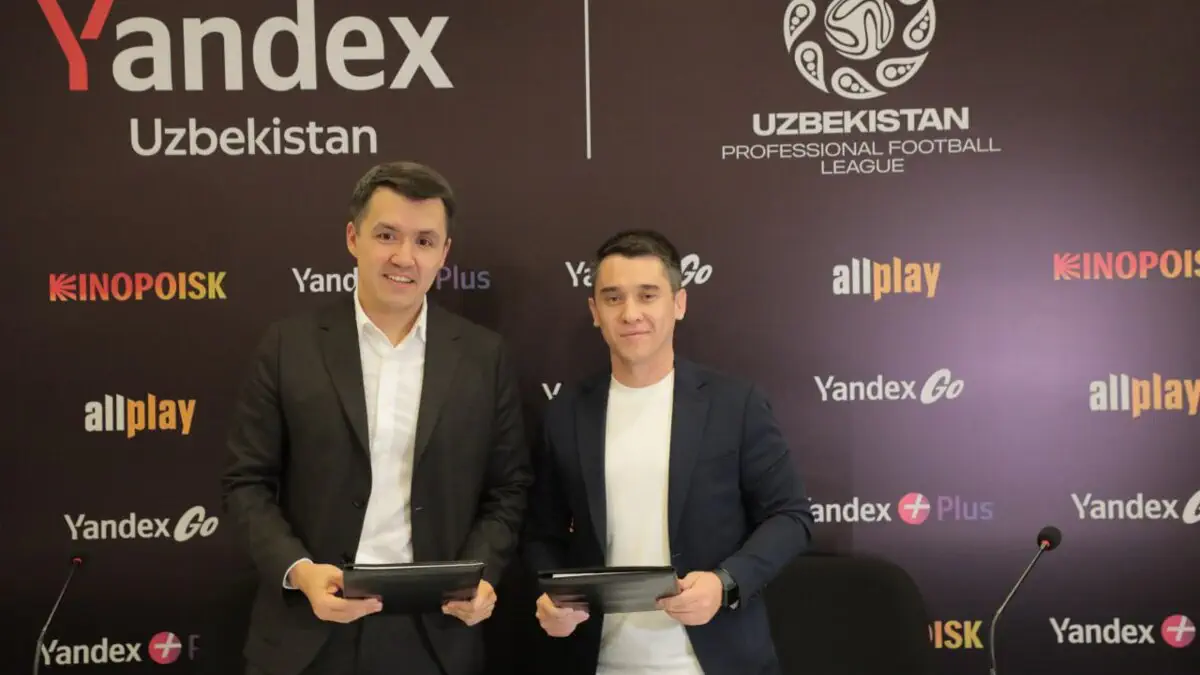 Liga Yandex Uzbekistan bilan strategik hamkorlik kelishuvini imzoladi