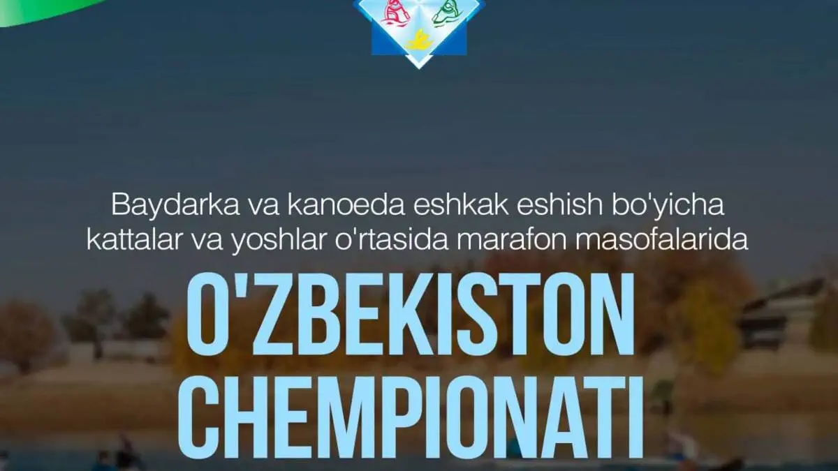 Baydarka va kanoeda eshkak eshish bo'yicha mamlakat chempionati start oldi