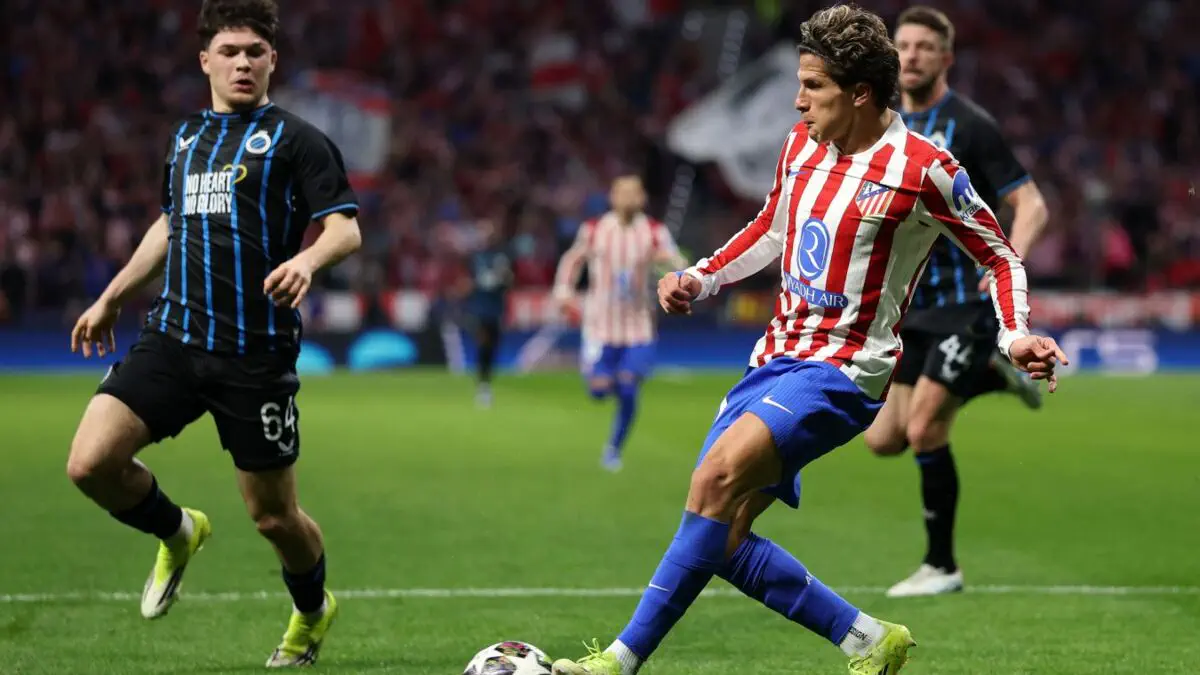 YChL. «Atletiko» oʻz maydonida «Bryugge»ni yirik hisobda magʻlub etib, 1/8 finalga yoʻllanma oldi