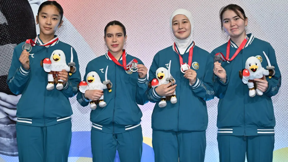 Sablyachi qizlarimiz Osiyo chempionatida kumush medalga sazovor boʻlishdi