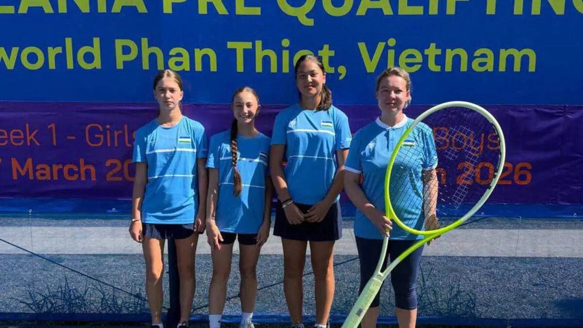 Tennis. Qizlarimiz birinchi o‘yinni g‘alaba bilan boshladi