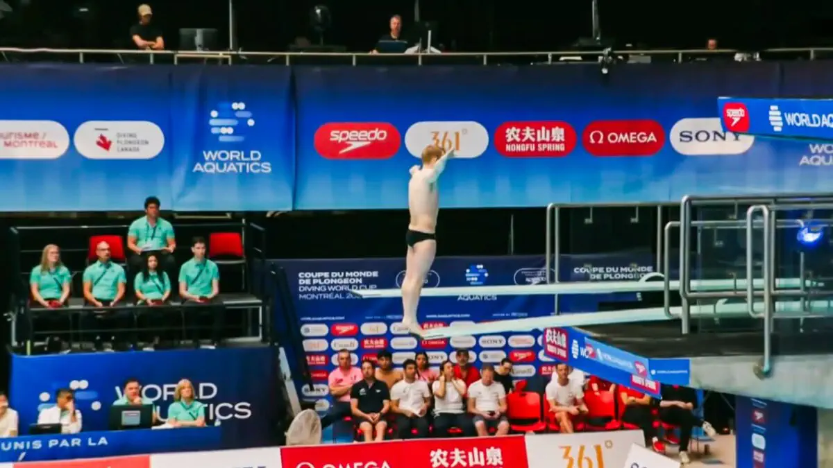 Vyacheslav Kachanov Kanadada bo'lib o'tgan suvga sho'ng'ish bo'yicha Jahon kubogining birinchi bosqichida o'z ballini yaxshiladi