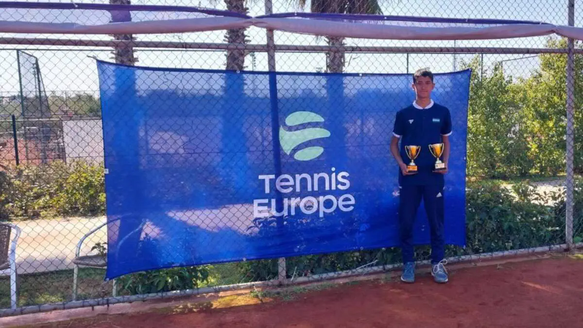 Tennis. Saidislam Farhodov Tennis Europe turnirida ikki yo‘nalishda finalchi bo‘ldi