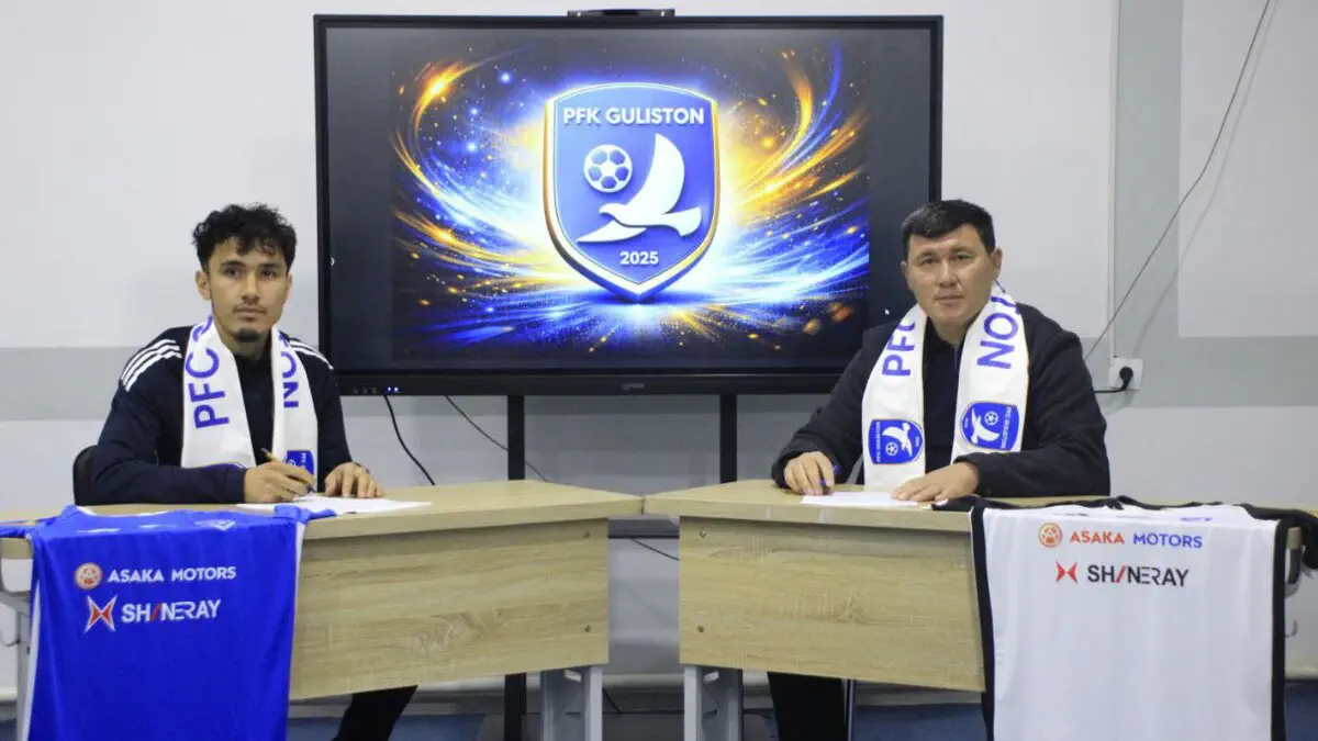 Shahzodbek Gʻofurbekov — «Guliston» futbolchisi