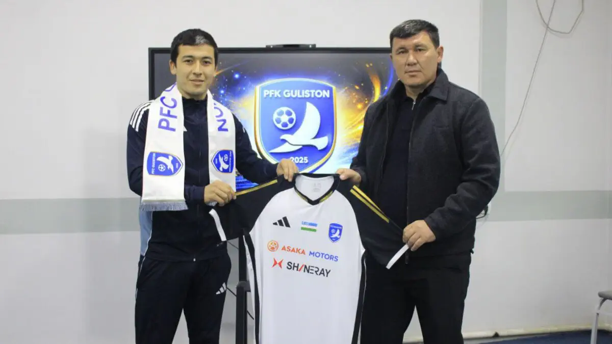 Bunyod Shodiyev — «Guliston» futbolchisi