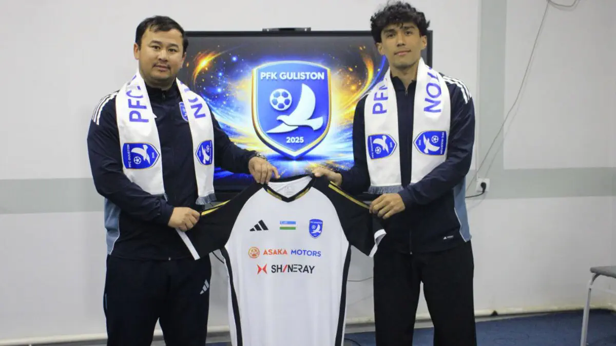 Azamat Abduhalilov «Guliston» futbolchisiga aylandi