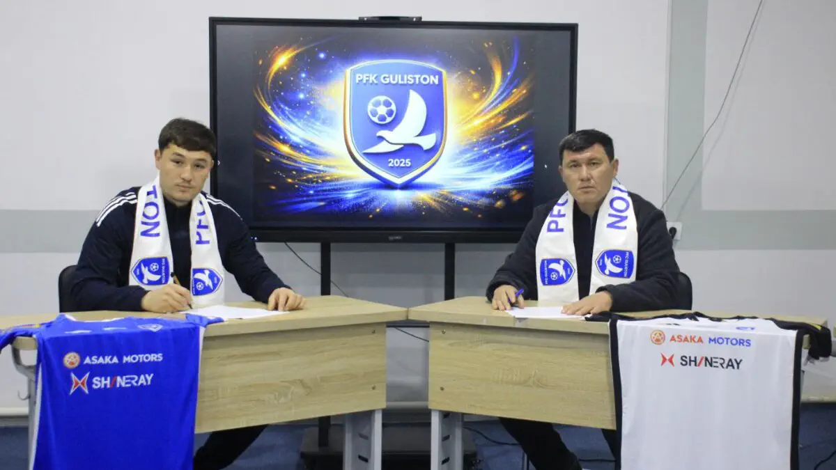  «Guliston» Sarvar Husanovning transferini e’lon qildi
