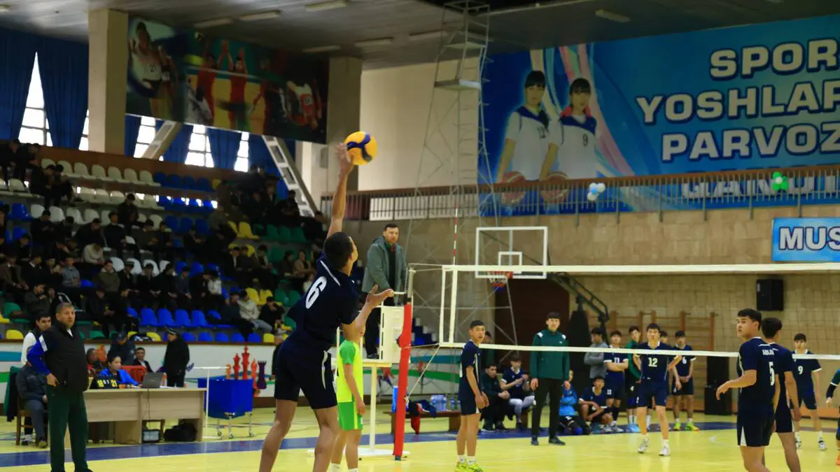 Voleybol. Navoiy shahrida U-17 voleybol bo‘yicha O‘zbekiston chempionatining ochilish marosimi bo‘lib o‘tdi