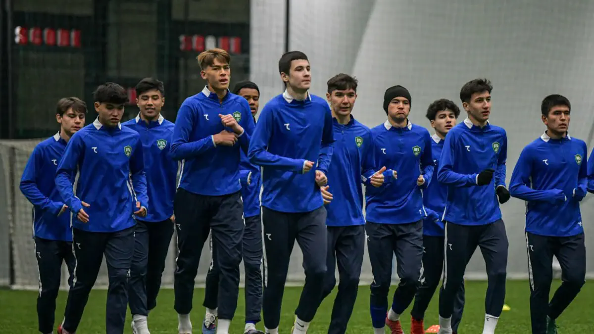 O‘zbekiston U-17 terma jamoasi Milliy futbol markazida mashg‘ulotlarini davom ettirmoqda