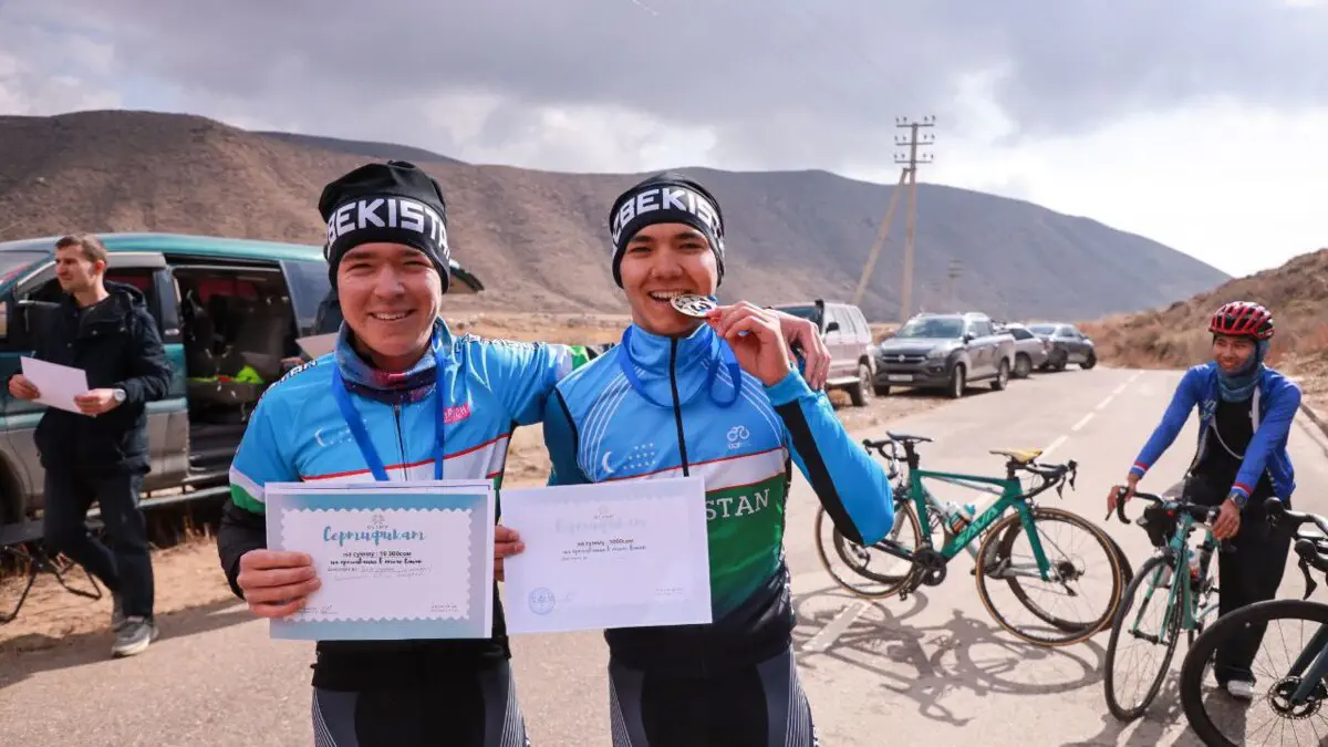Velosport bo'yicha Qirg'iz Respublikasida o'tgan turnirda o'zbek sportchilari sovrinli o'rinlarni qo'lga kiritdi