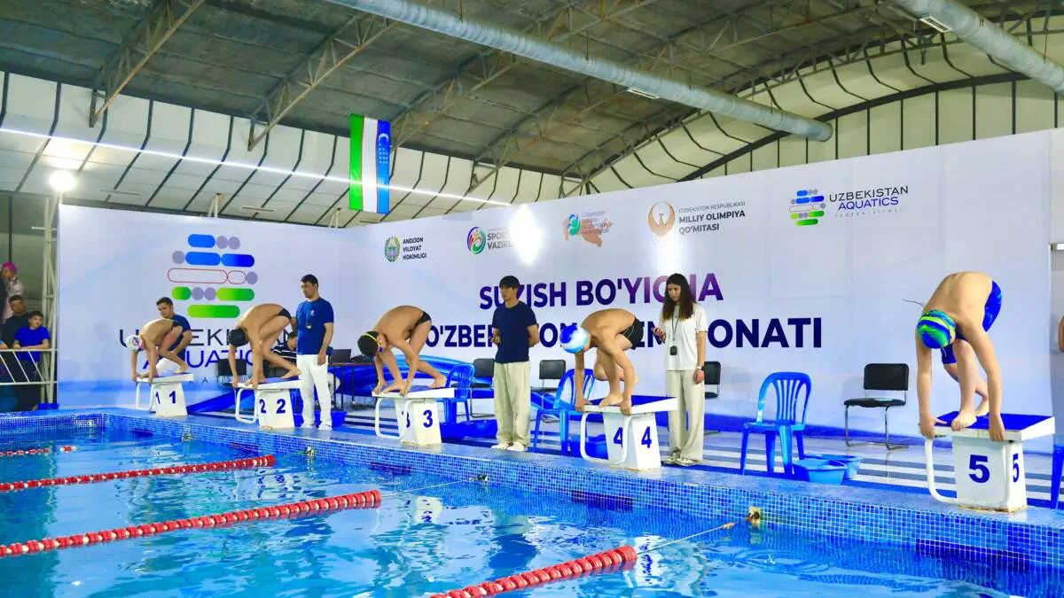 Andijonda suzish bo‘yicha U-11 va U-13 toifasidagi yoshlar o‘rtasida O‘zbekiston chempionati start oldi
