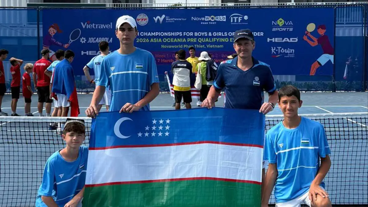 Tennis. Yosh tennischilarimiz navbatdagi g‘alabaga erishdi!