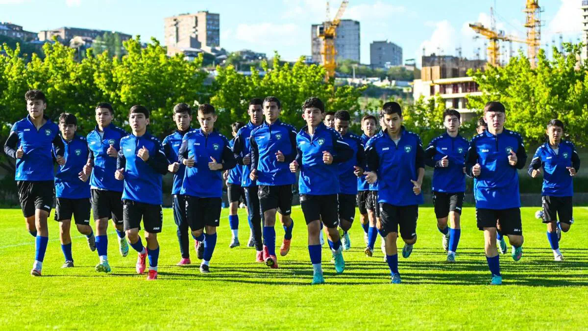  O‘zbekiston U-15 terma jamoasi o‘quv-mashg‘ulot yig‘inini davom ettirmoqda