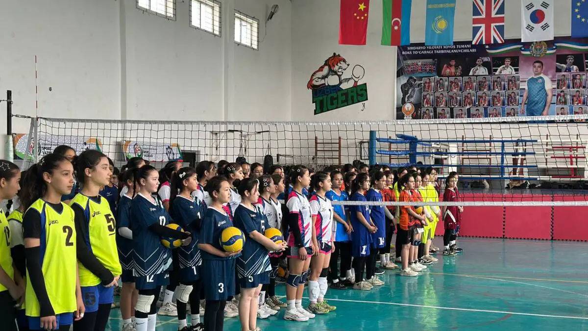 Voleybol. U-15 Qiz bolalar o‘rtasida Sirdaryo viloyati chempionati