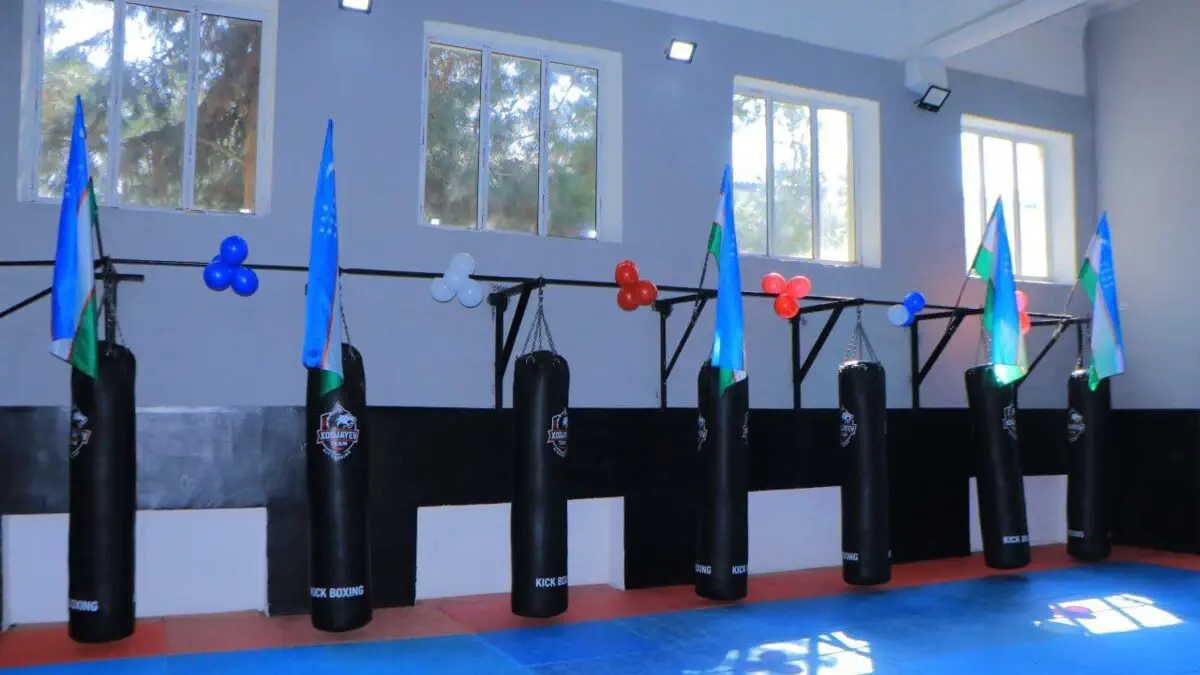 Zamonaviy sport zali foydalanishga topshirildi