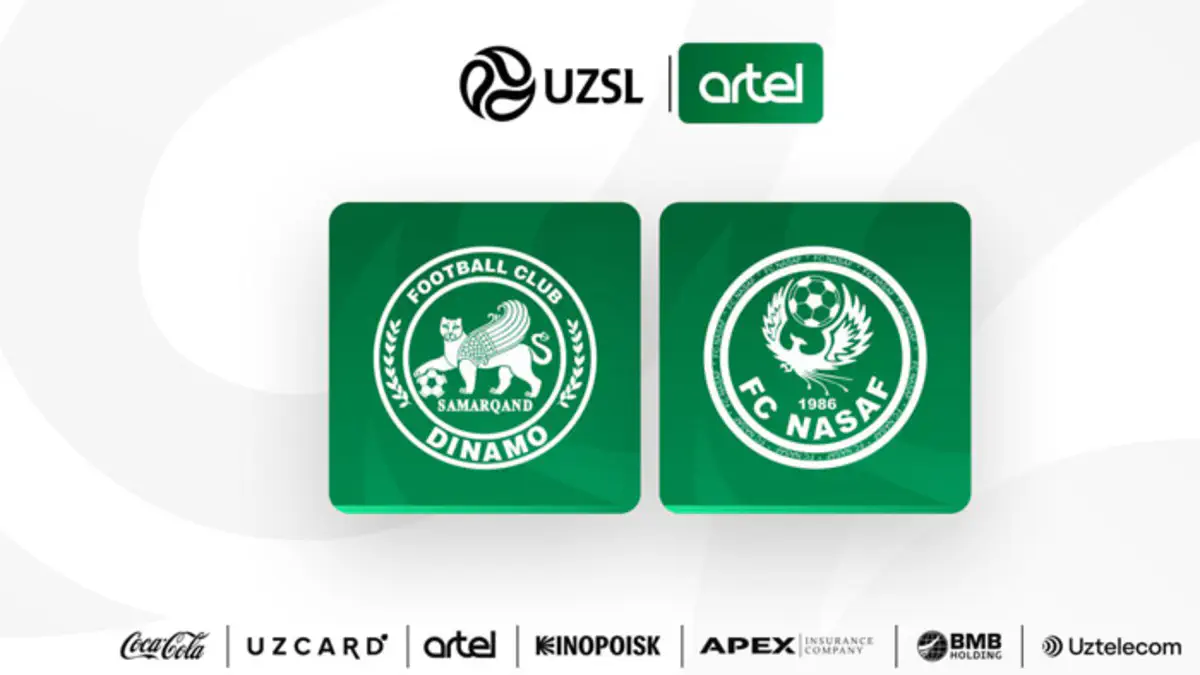 Superliga, 3-tur. Dinamo — Nasaf: Asosiy tarkiblar e'lon qilindi