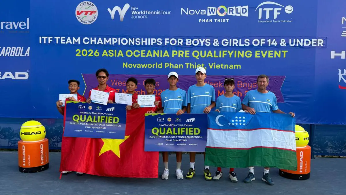 Tennis. O‘zbekiston jamoasi final bosqichiga yo‘llanma oldi