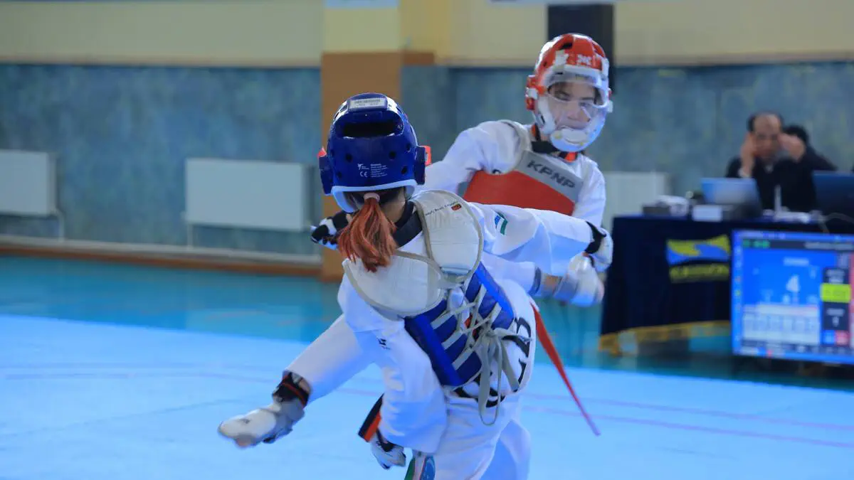 Taekvando. Namanganda Viloyat kubogi musobaqasi o'tkazilmoqda