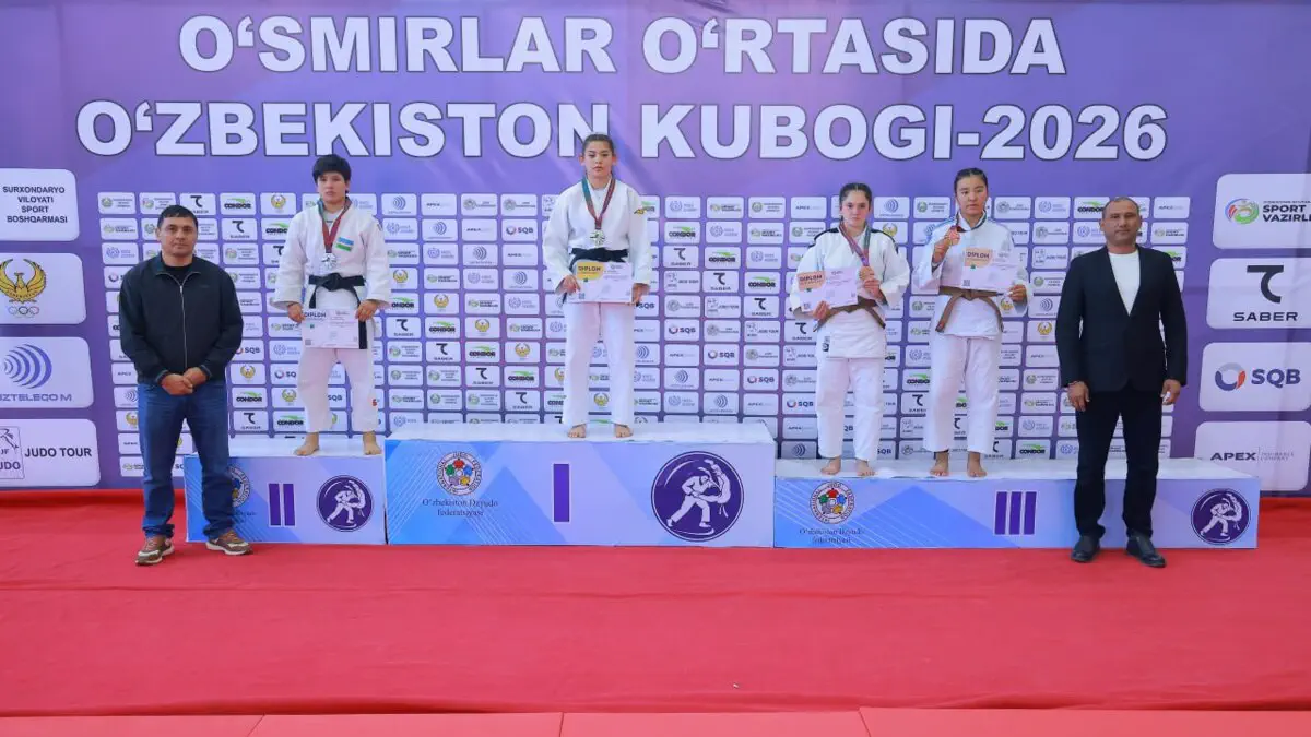Termiz shahrida sportning dzyudo turi bo‘yicha o‘smirlar o‘rtasida O‘zbekiston kubogi bo‘lib o‘tdi