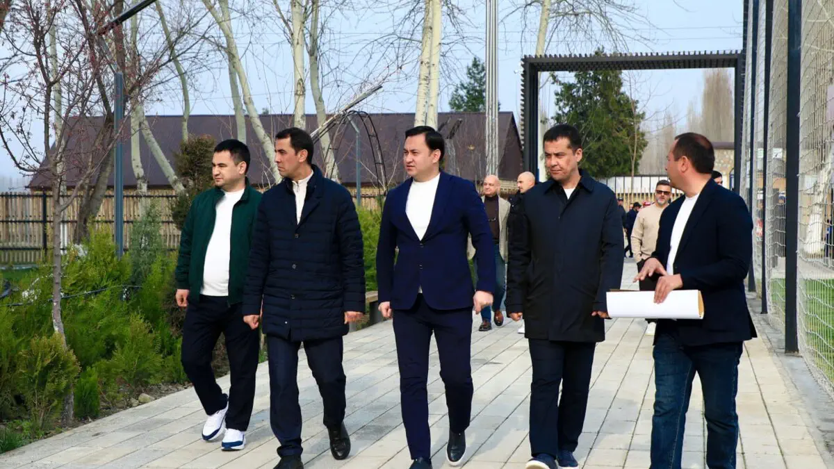 O‘FA rahbariyati Andijonda futbol infratuzilmasi hamda futbol maktablari faoliyati bilan tanishdi