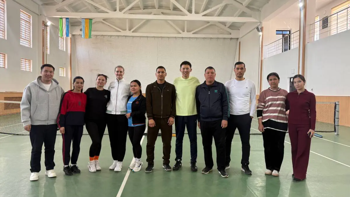 Tennis. Nukusda murabbiylar uchun seminar yakunlandi