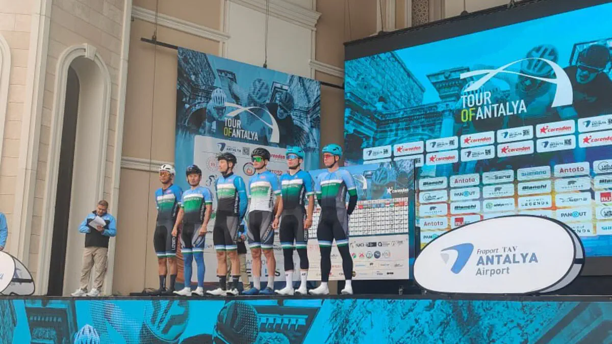 Velosport. TOUR OF ANTALYA bahslari davom etmoqda