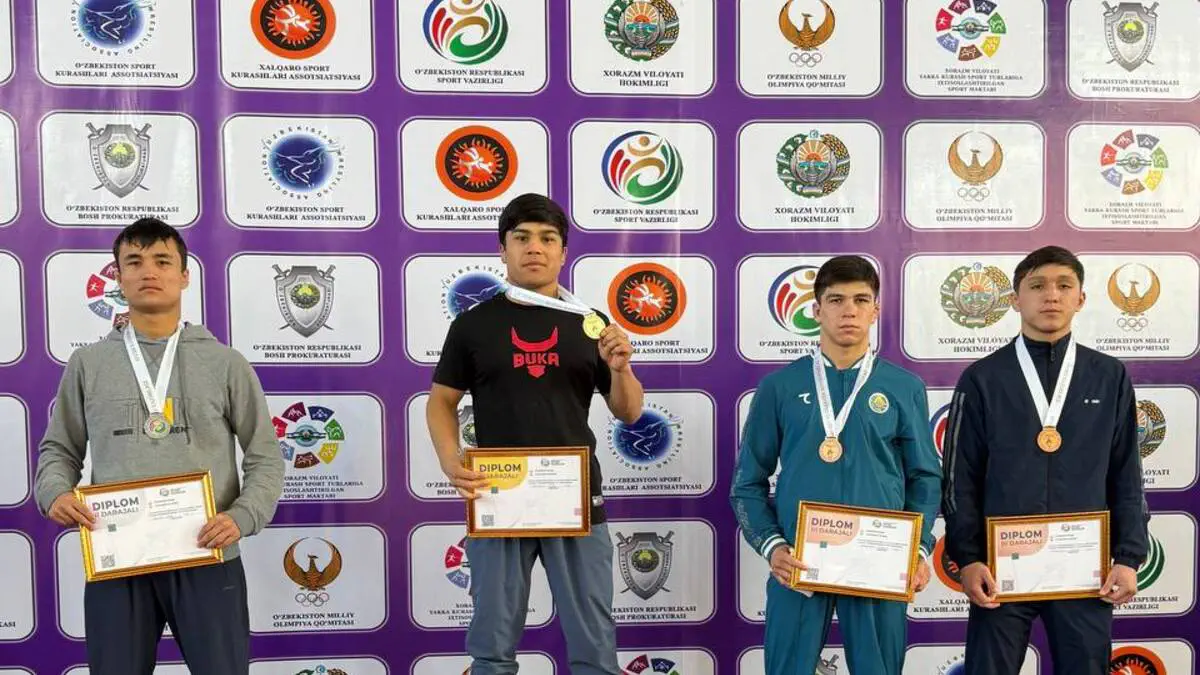Yunon-rum kurashi bo‘yicha U20 O‘zbekiston kubogi: yakuniy kun g‘olib va sovrindorlari aniqlandi