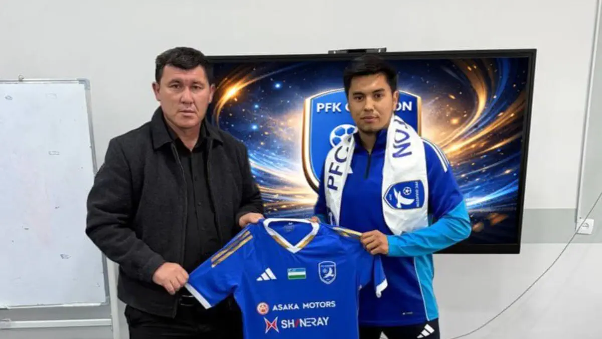 «Guliston» Azimjon Mamatqulov transferini e’lon qildi