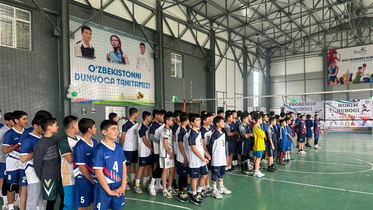 Voleybol.  U-15 o‘g‘il bolalar o‘rtasida Sirdaryo viloyati chempionati yakunlandi